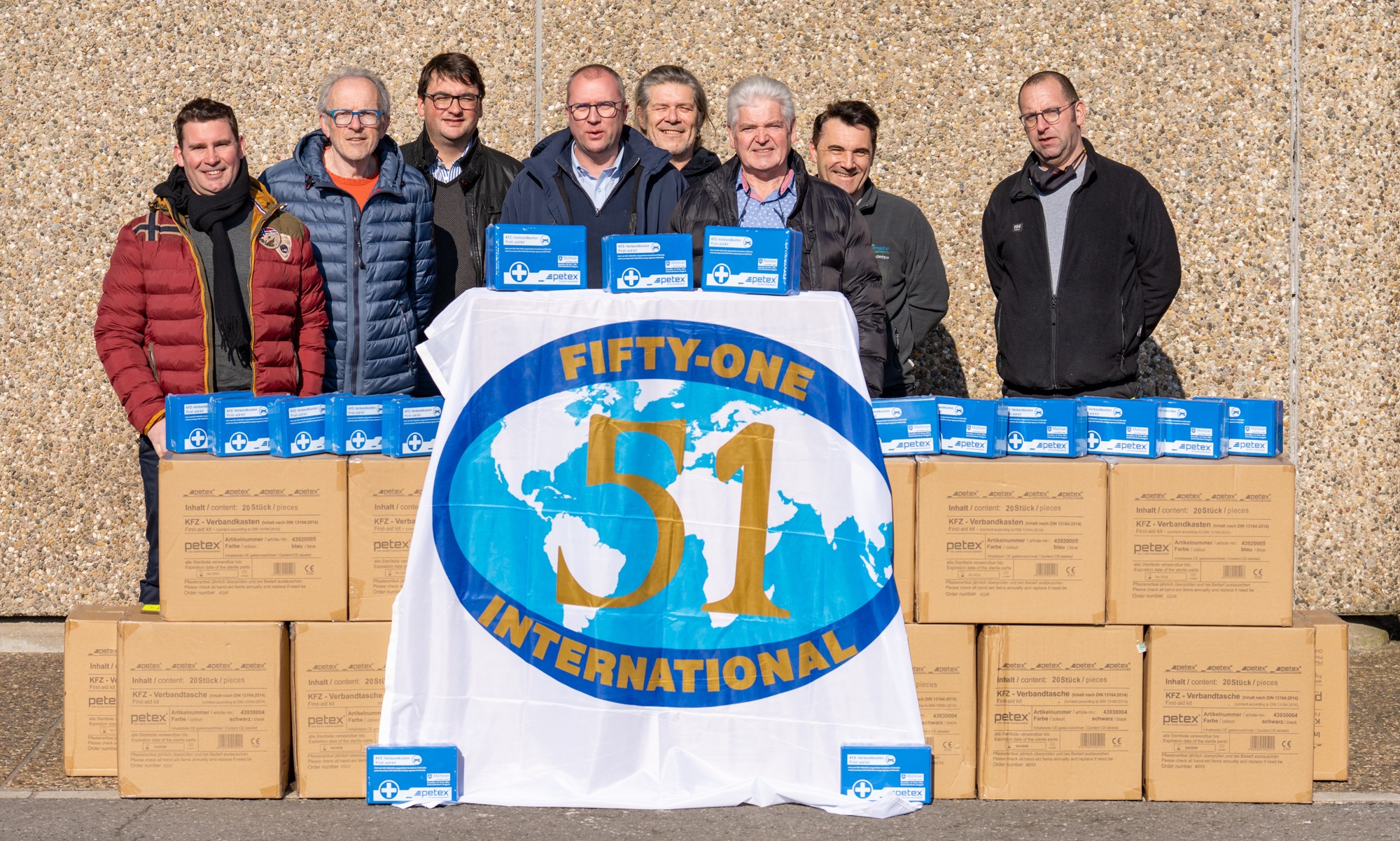Don de 651 kits de secours à destination de l’Ukraine